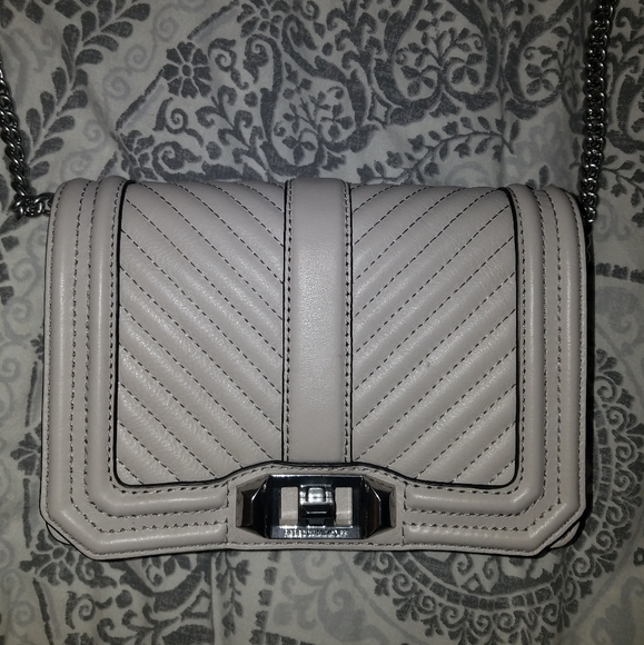 Rebecca Minkoff Handbags - Rebecca Minkoff small love leather crossbody